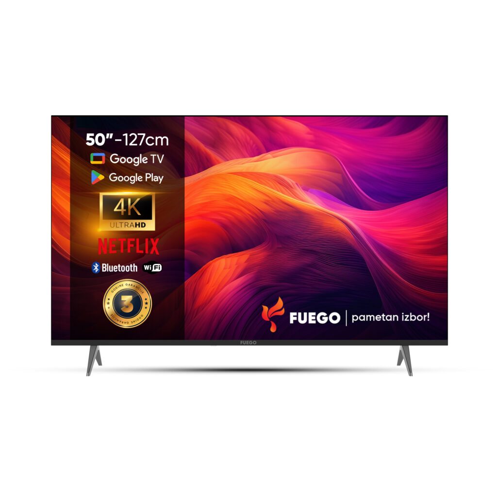 FUEGO 50ELU720GTV 4K GOOGLE TV