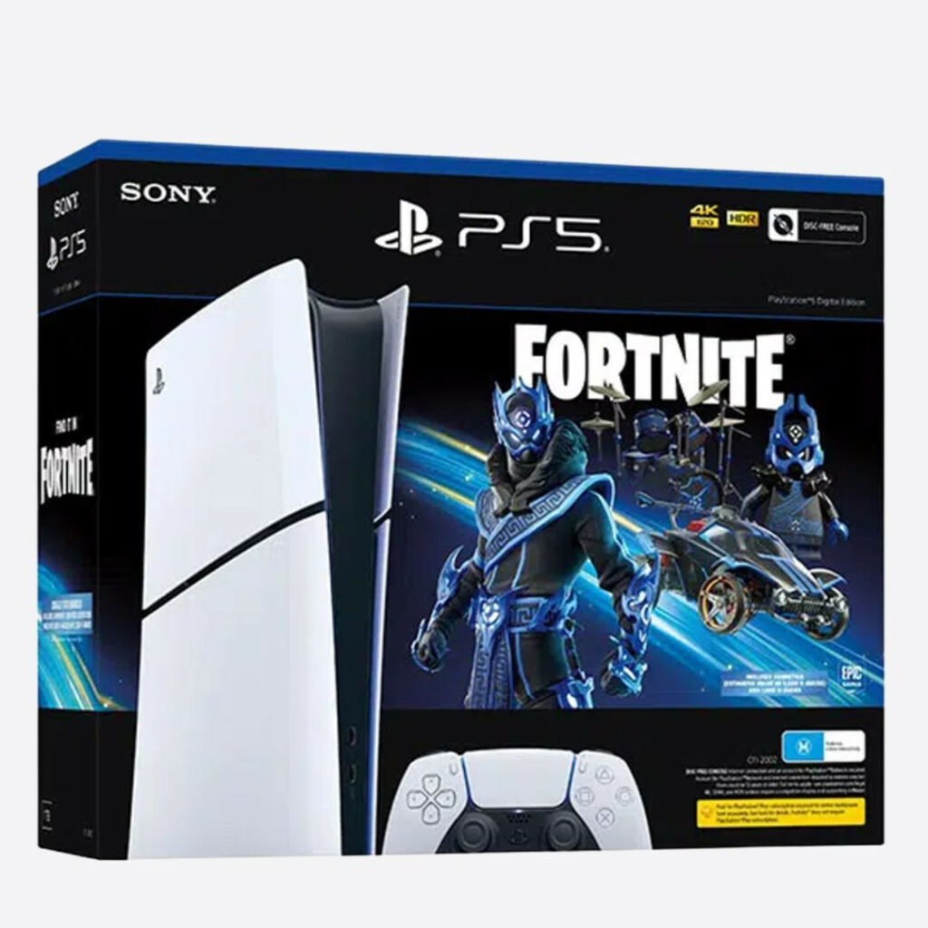 PLAYSTATION 5 SLIM + FORTNITE COBALT STAR BUNDLE