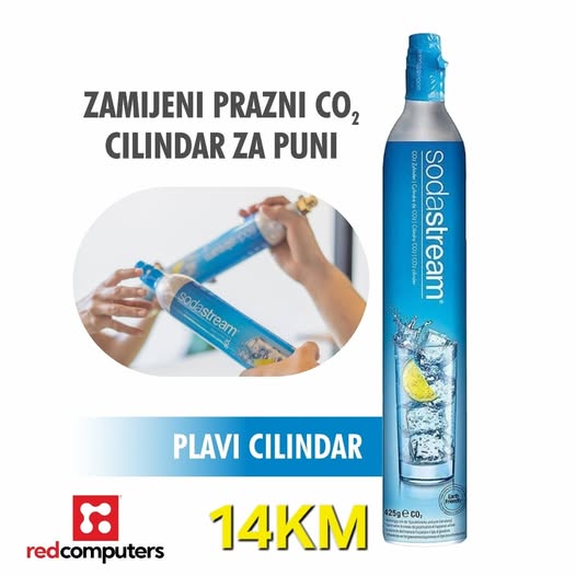SODAPOP ZAMJENSKI CO2 CILINDAR