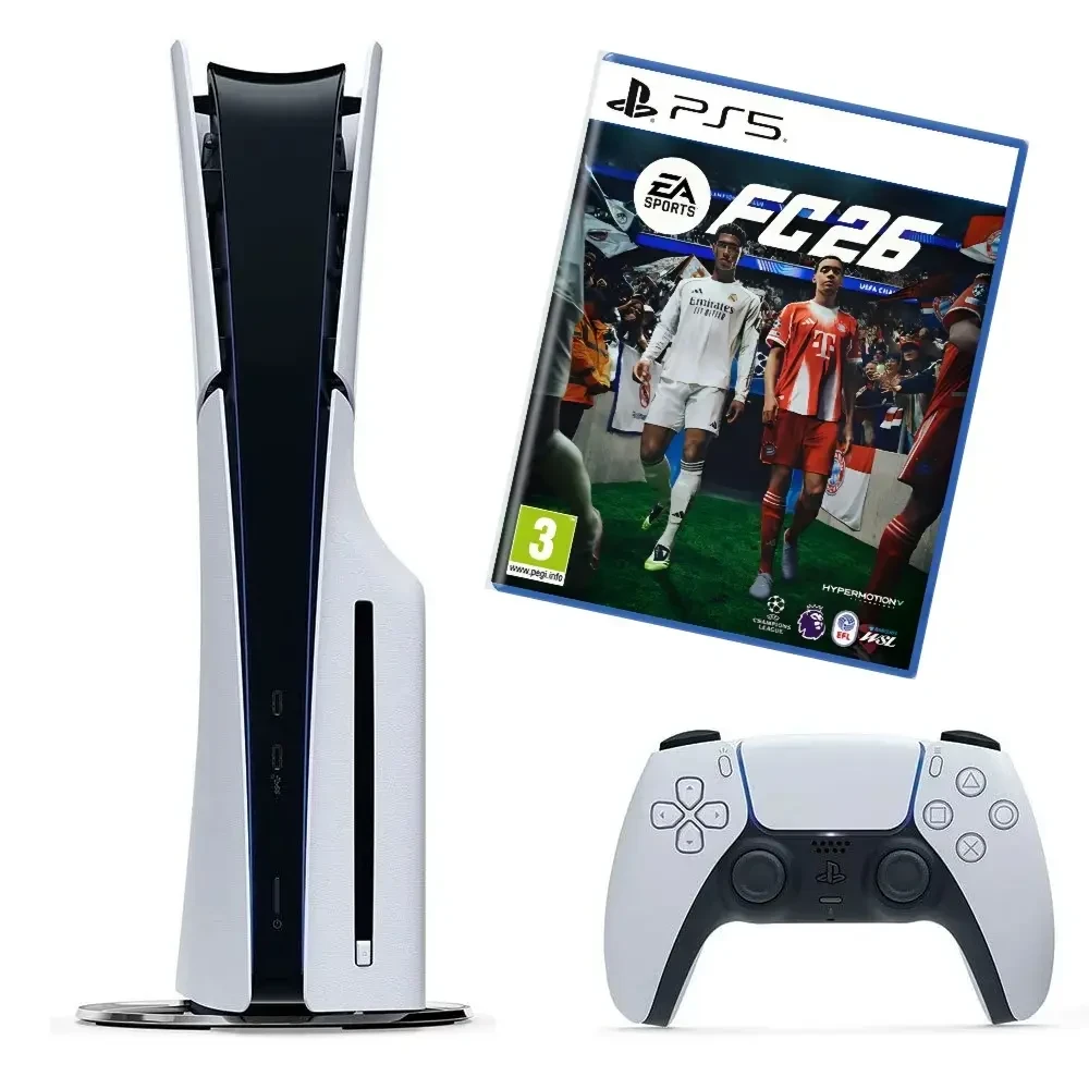 PLAYSTATION 5 SLIM D + EA Sports FC 26